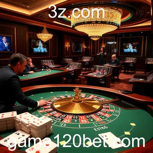 A Emoção dos Casinos ao Vivo na 120bet